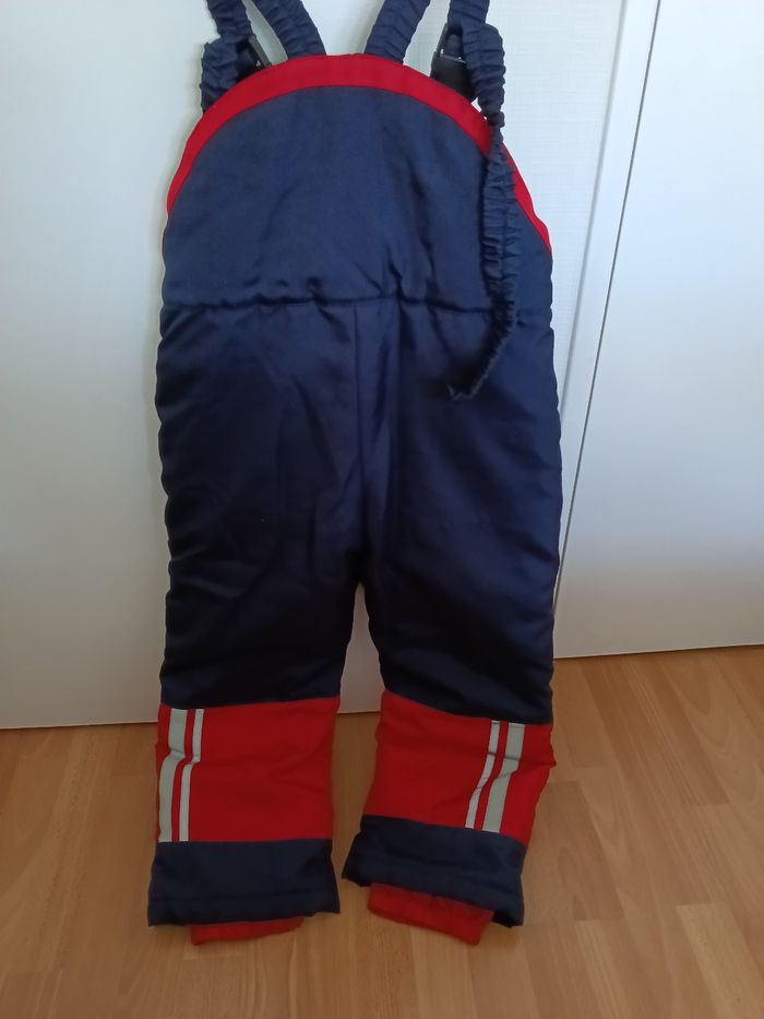 Combinaison de ski spiderman marine et multicolore - photo numéro 2