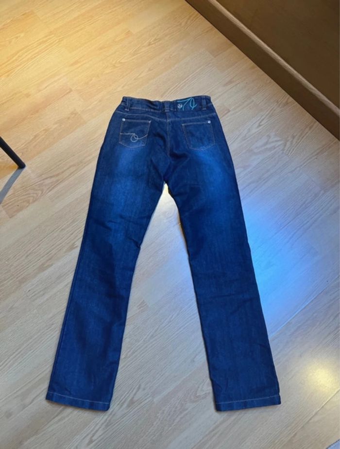 Jeans fille basic orchestra taille 10 ans - photo numéro 2