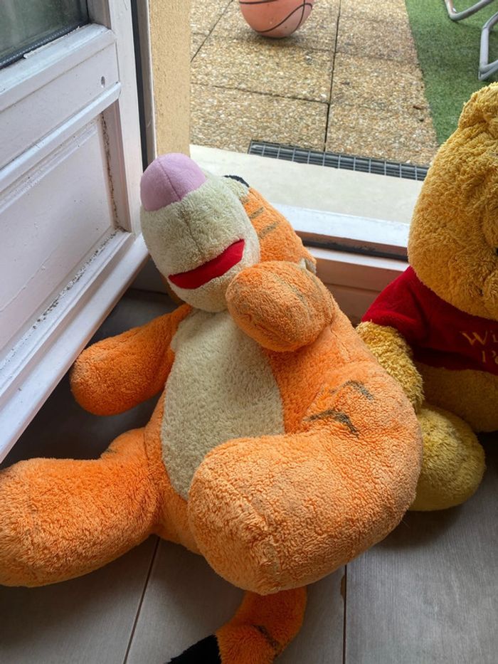 Lot de peluches, Tigrou et Winnie, l’ourson - photo numéro 2