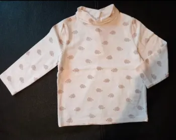Tee-shirt col montant Hérisson