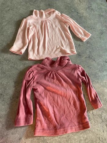 Sous pull/col roulé lot 9mois