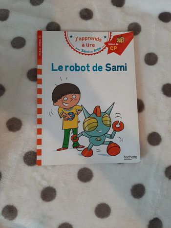 Livre sami et julie : le robot de sami