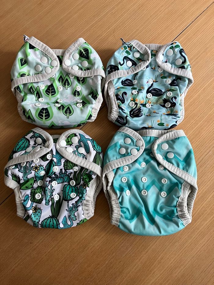 4 couches lavables TE1 bambou - photo numéro 5