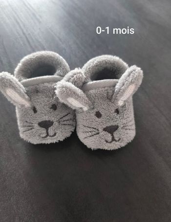 Chaussons lapin