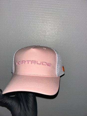 Casquette getrude rose