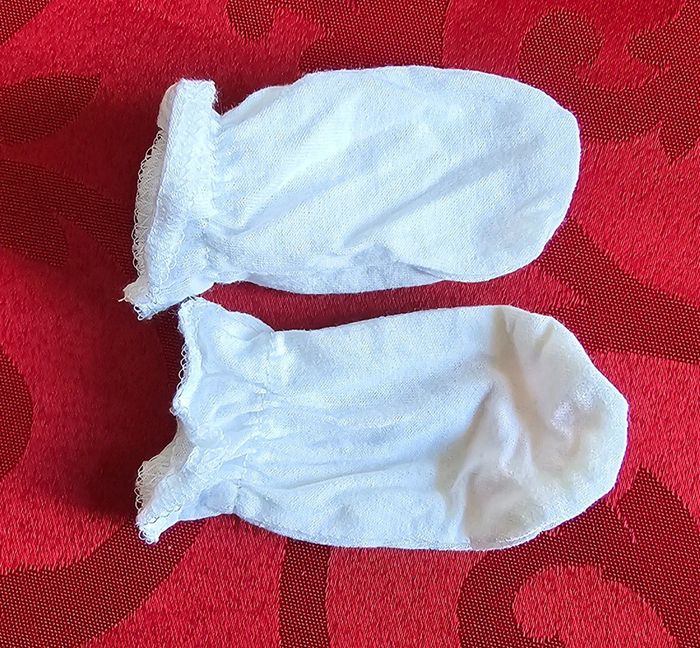 Lot de 3 paires de moufles bébé anti griffures
