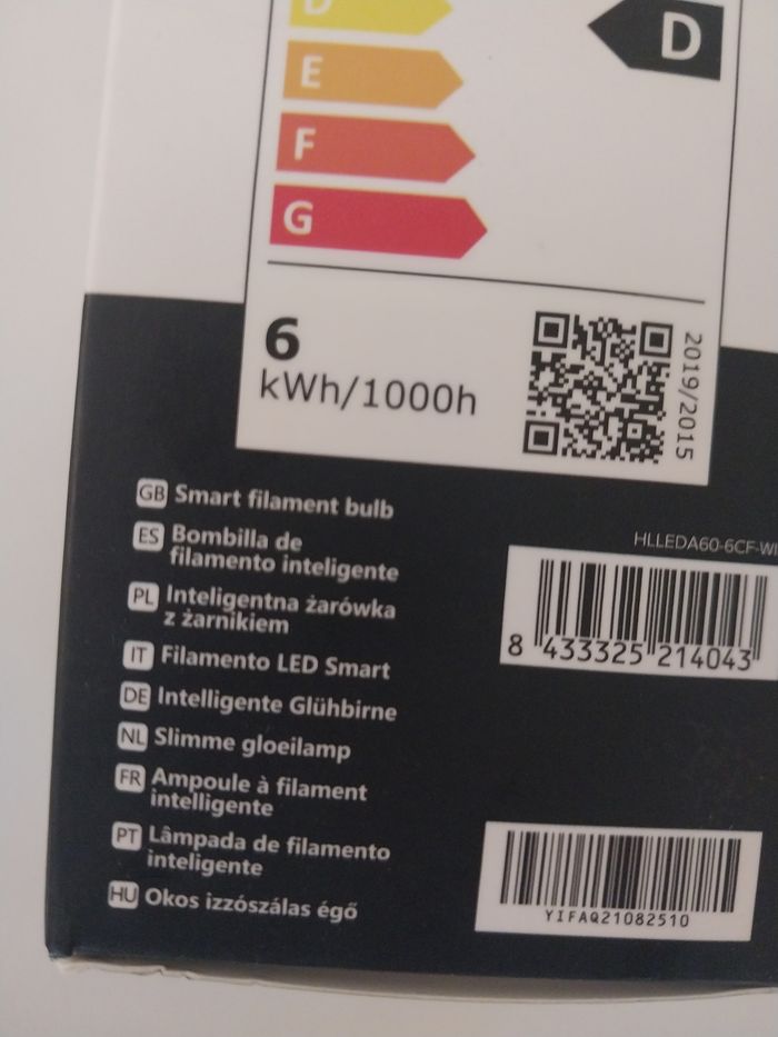 Ampoule à filaments intelligente neuve - photo numéro 2