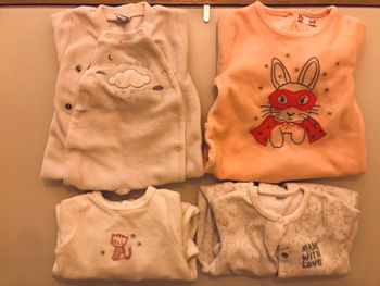 Lot 4 pyjamas velours - 3 mois