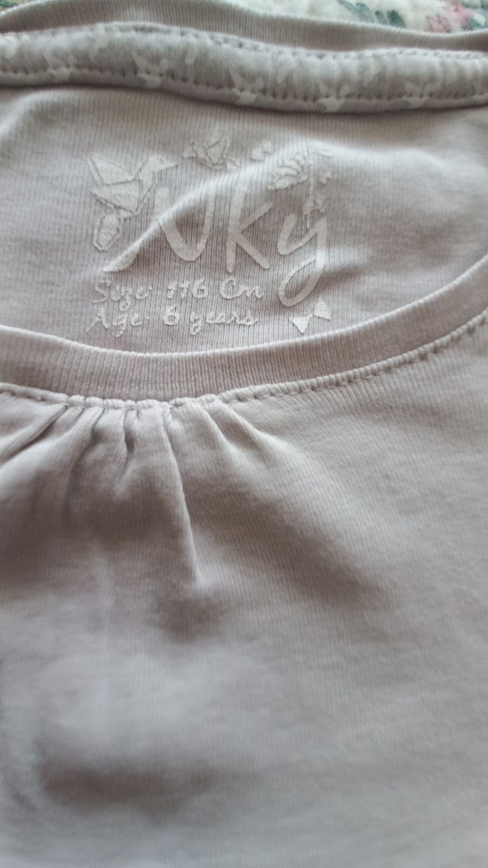 T-shirt fille 6 ans Nky. - photo numéro 3
