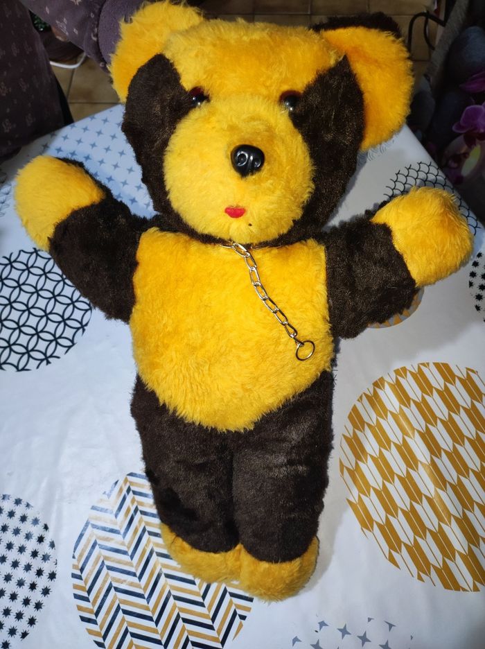 Peluche vintage Teddy - photo numéro 2