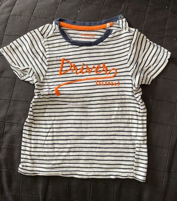 Tee shirt rayé Orchestra 18 mois