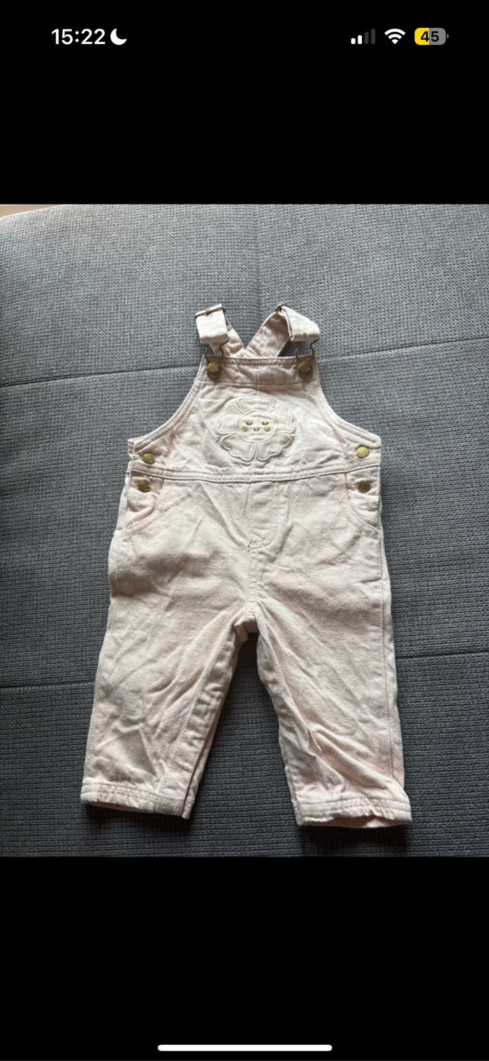 Salopette bébé fille