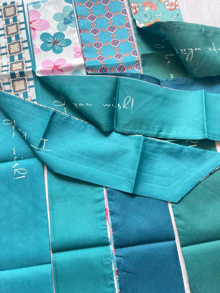Lot de 4 bandeaux, foulards vintage - photo numéro 9