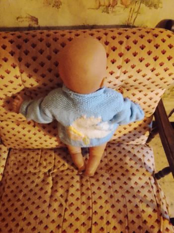 Veste fille 9 mois fait main