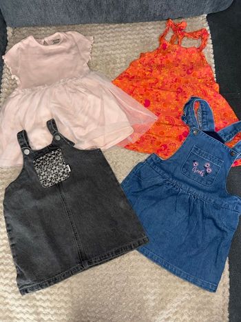 Lot robes d’été 18 mois