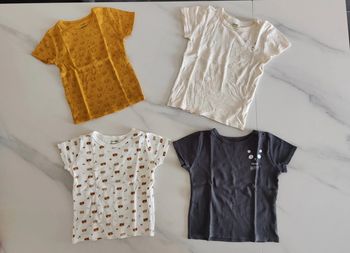 Lot t-shirt manches courtes