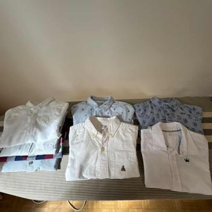 Lot 8 chemises garçon - photo numéro 2