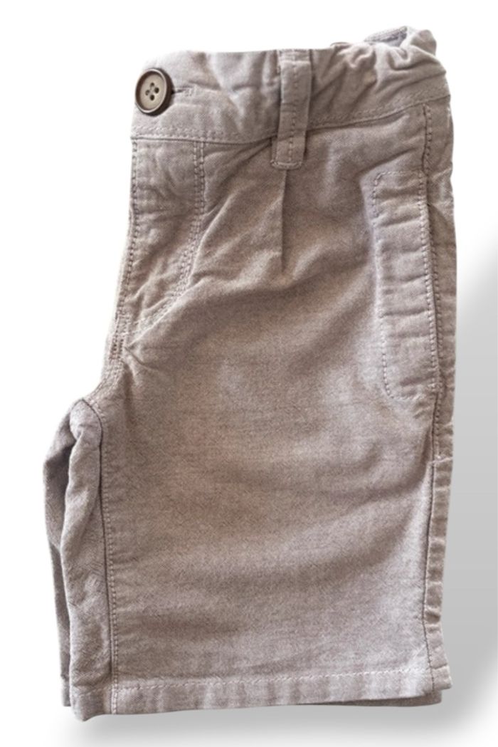 Short en toile enfant / gris clair / enfant / 4ans-104cm / Kiabi - photo numéro 3