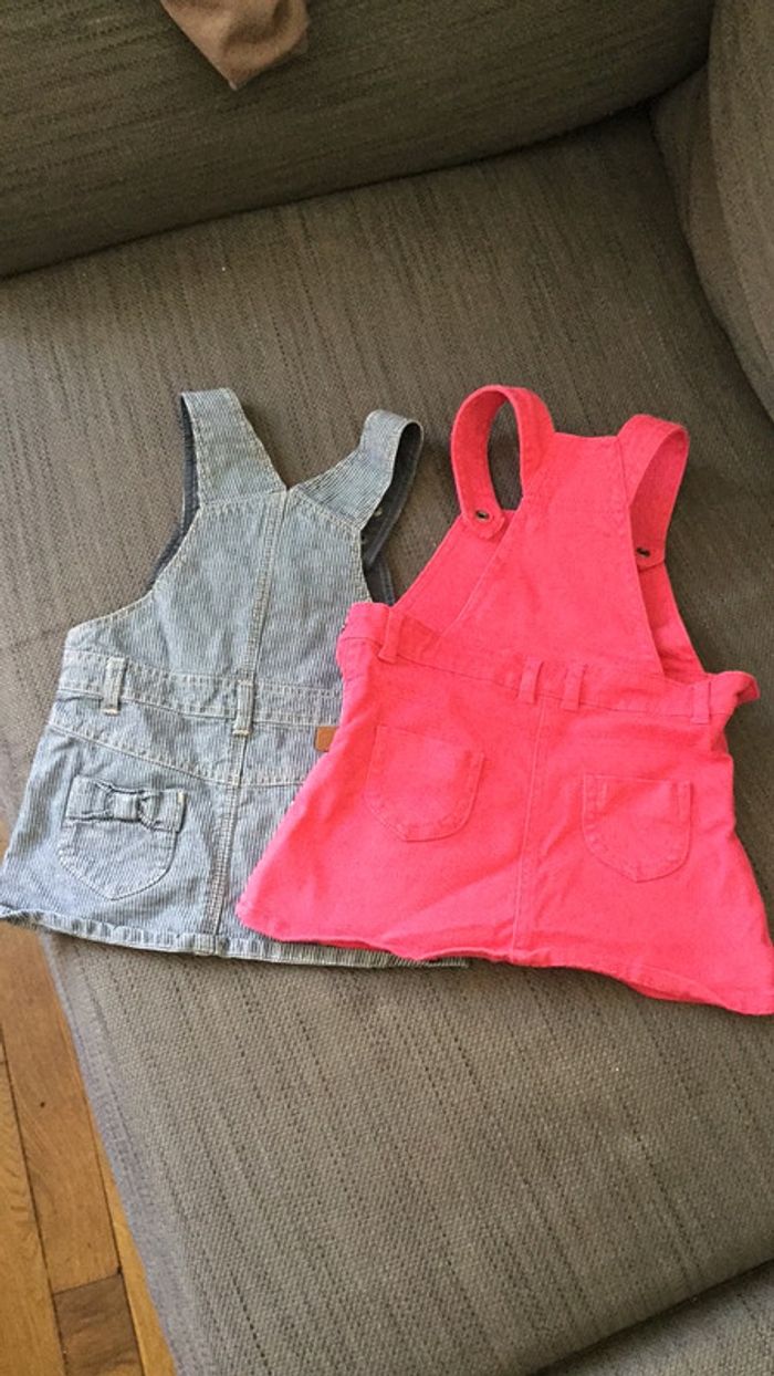 Lot de 2 robes en taille 12 mois - photo numéro 2