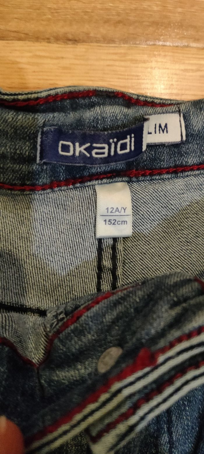 Jeans garçon okaidi 12 ans - photo numéro 2