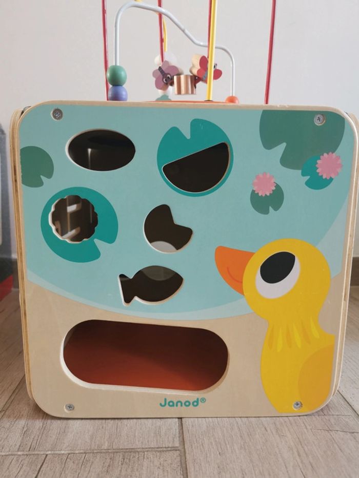 Cube d'activité maxi looping en bois - photo numéro 5