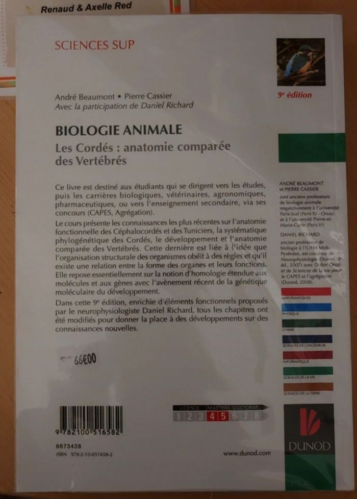 Livre veto biologie animale - photo numéro 2
