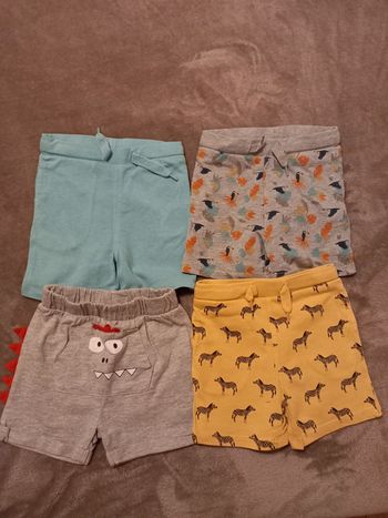 Lot de 4 shorts