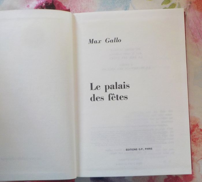 LE PALAIS DES THES de Max GALLO Ed. G.P. Paris - photo numéro 5