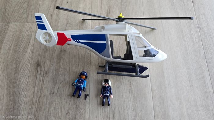 Hélicoptère police playmobil - photo numéro 6