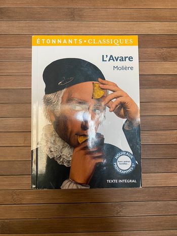 Livre L’Avare