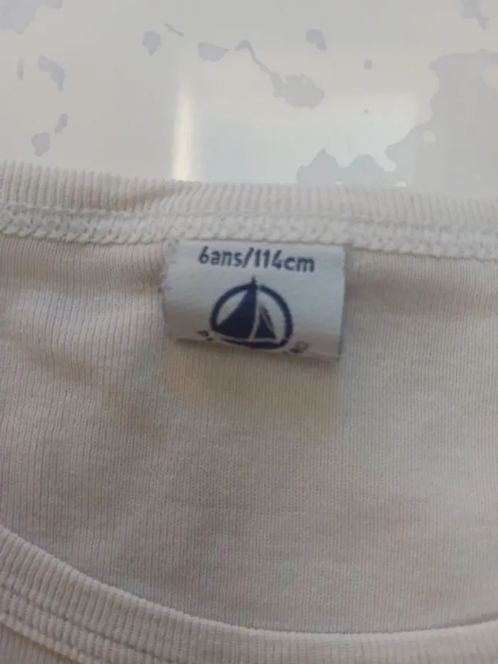 Chemise de corps fille 6 ans petit bateau - photo numéro 3