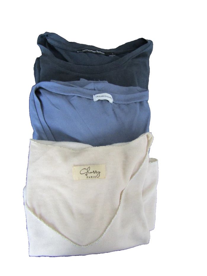 lot de 3 tops t-shirts taille 38/40 - photo numéro 2