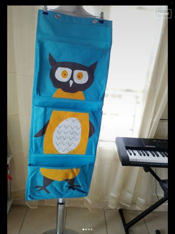 Organisateur  à suspendre       bleu      très bon état