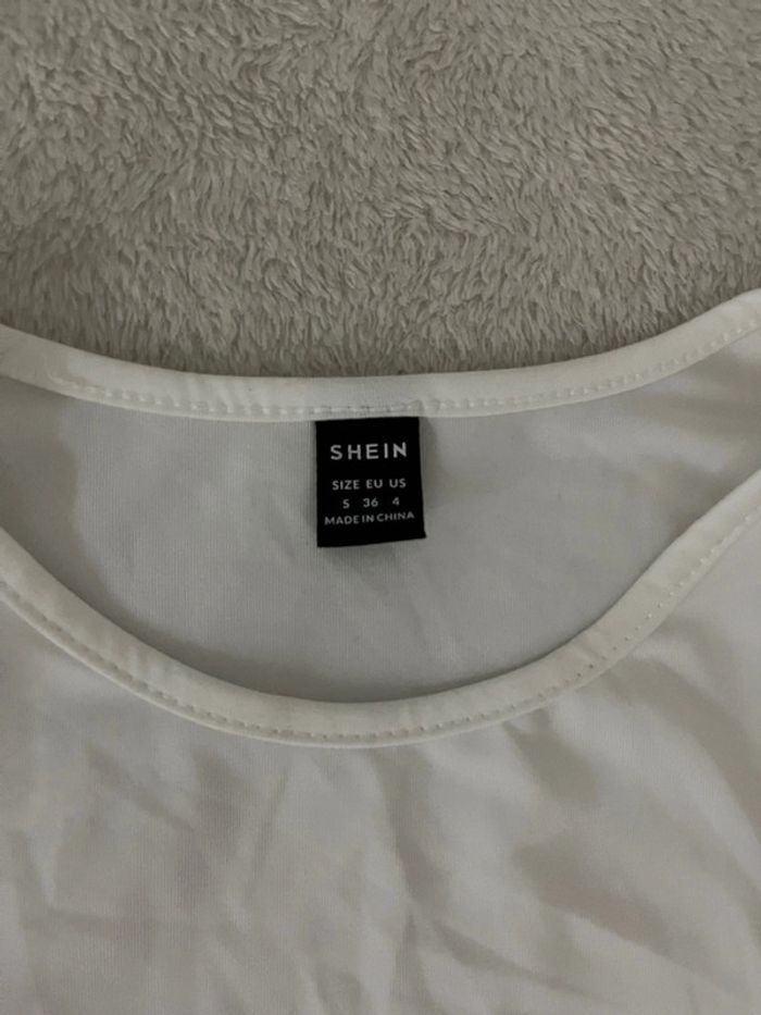body blanc shein - photo numéro 3