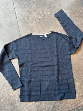 Pull Okaïdi bleu marine 10 ans fille