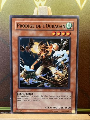 Carte Yu-Gi-Oh! - Prodige de l'Ouragan - DR3-FR150