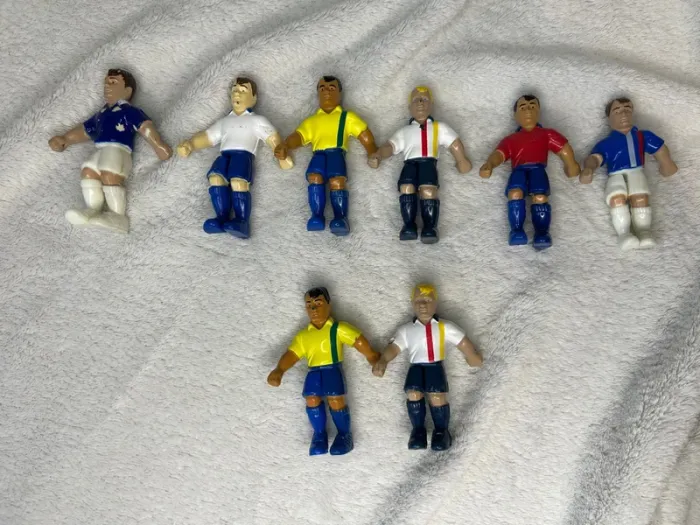 Lot de figurines foot Nestlé 1998 – Coupe du Monde – Vintage céréales