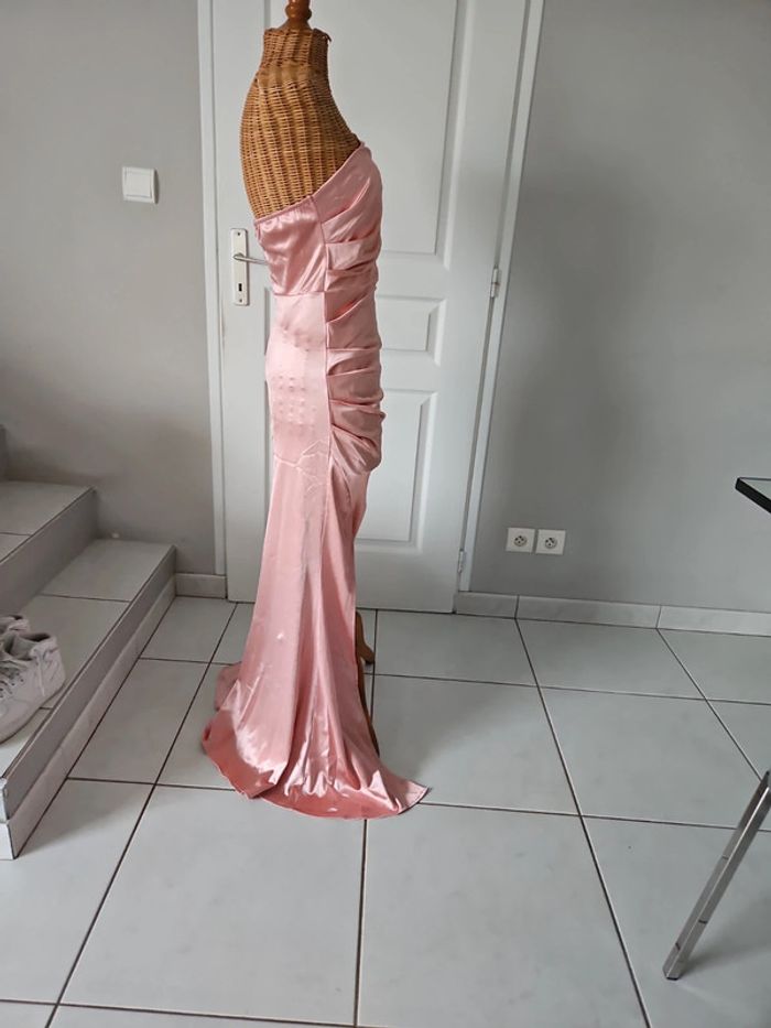Robe moulante élégante rose taille S Neuve - photo numéro 7