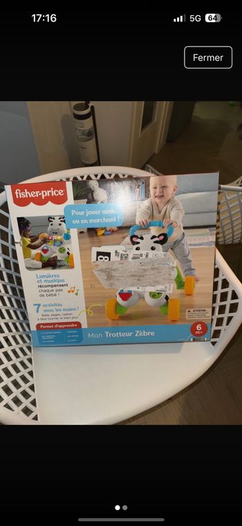 Trotteur  zèbre