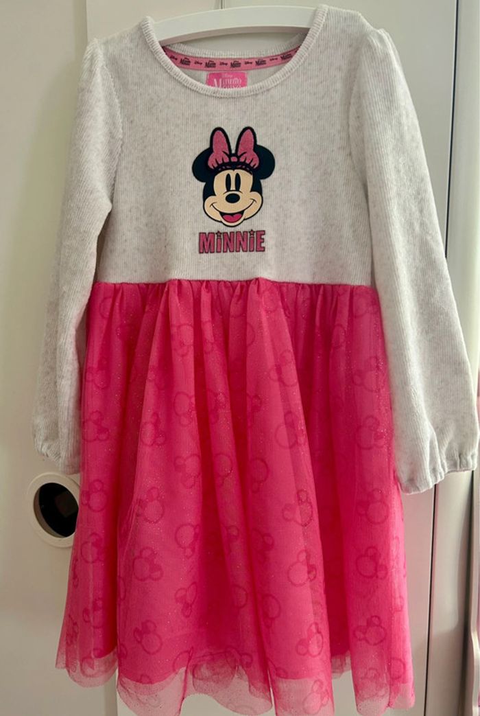 Robe Minnie à paillettes taille 6/7 ans