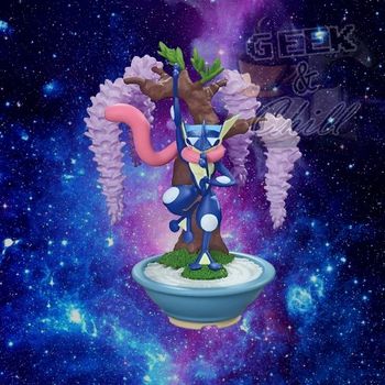 Figurine Re-Ment Pokémon - Bonsaï 3 - Amphinobi