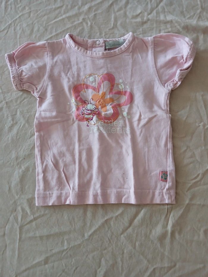 Tee-shirt manches courtes 6 mois - photo numéro 2