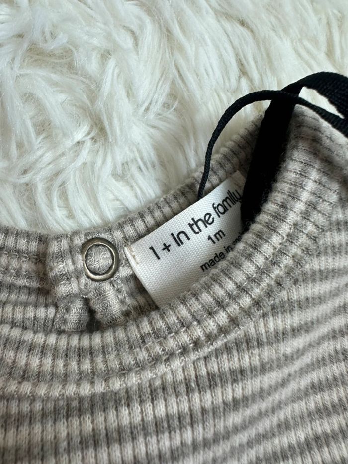 Robe taupe 1+ in the family taille 1 mois - photo numéro 4