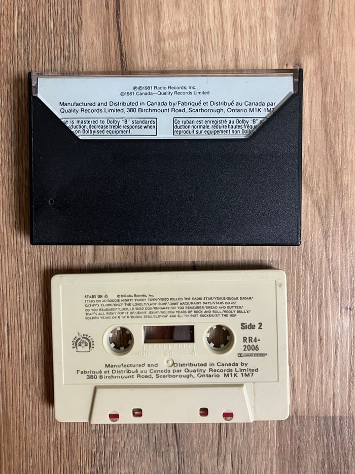 Rare-Cassette audio-Stars on long play - photo numéro 2