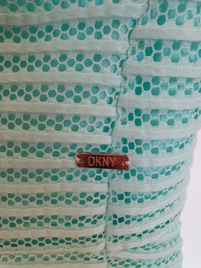 Robe bleu turquoise 2 ans DKNY - photo numéro 2