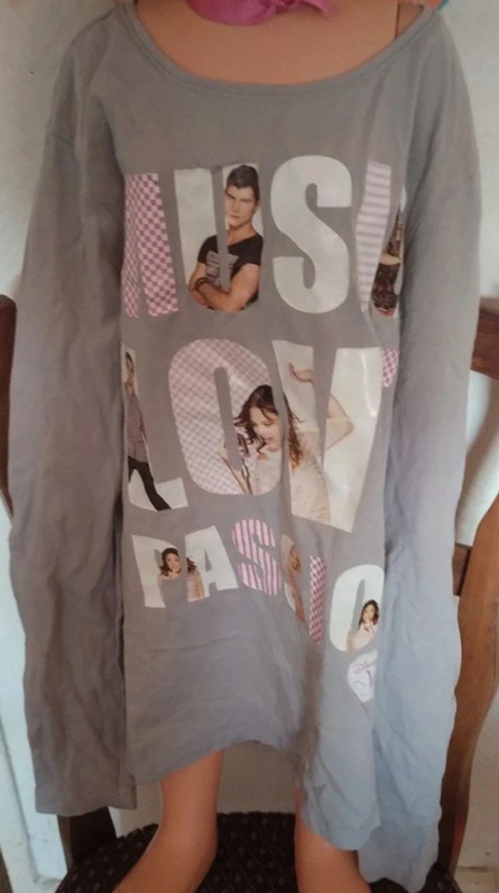 Tee shirt manches longues Violetta - photo numéro 3