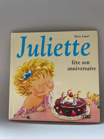 Livre - Juliette fête son anniversaire 