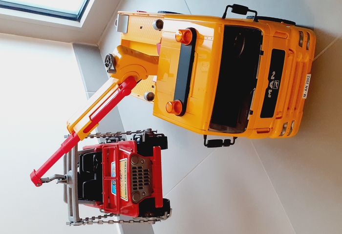 Dépanneuse Man + jeep Bruder - photo numéro 2