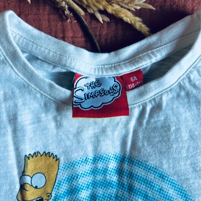 đ„ Tee-shirt Les Simpsons NEUF â 6 ans â Fan de Bart ? Câest pour toi ! - photo numĂ©ro 2