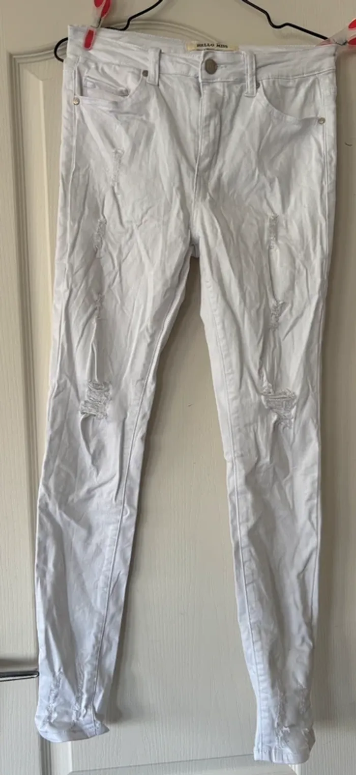 Jeans Blanc